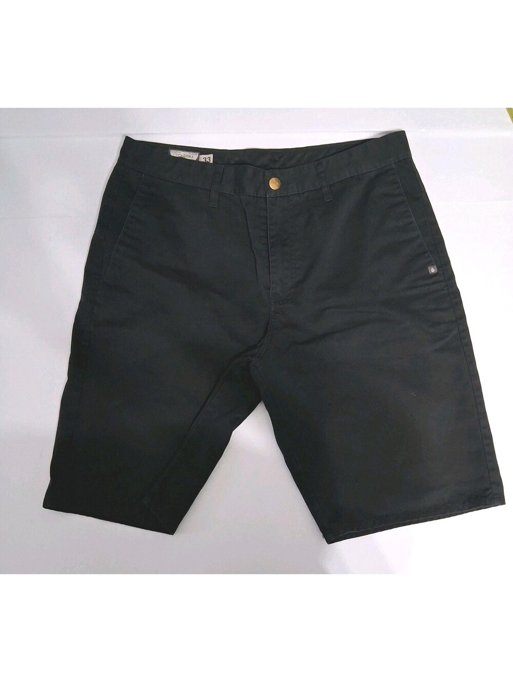 Volcom Chino Men's Black Skater Shorts